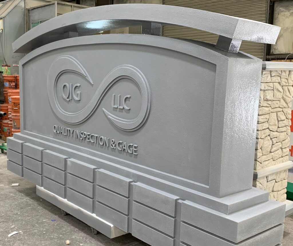 Dimensional Monument Sign