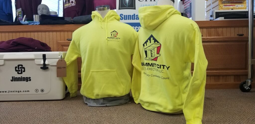 Screen Printed Hoodies