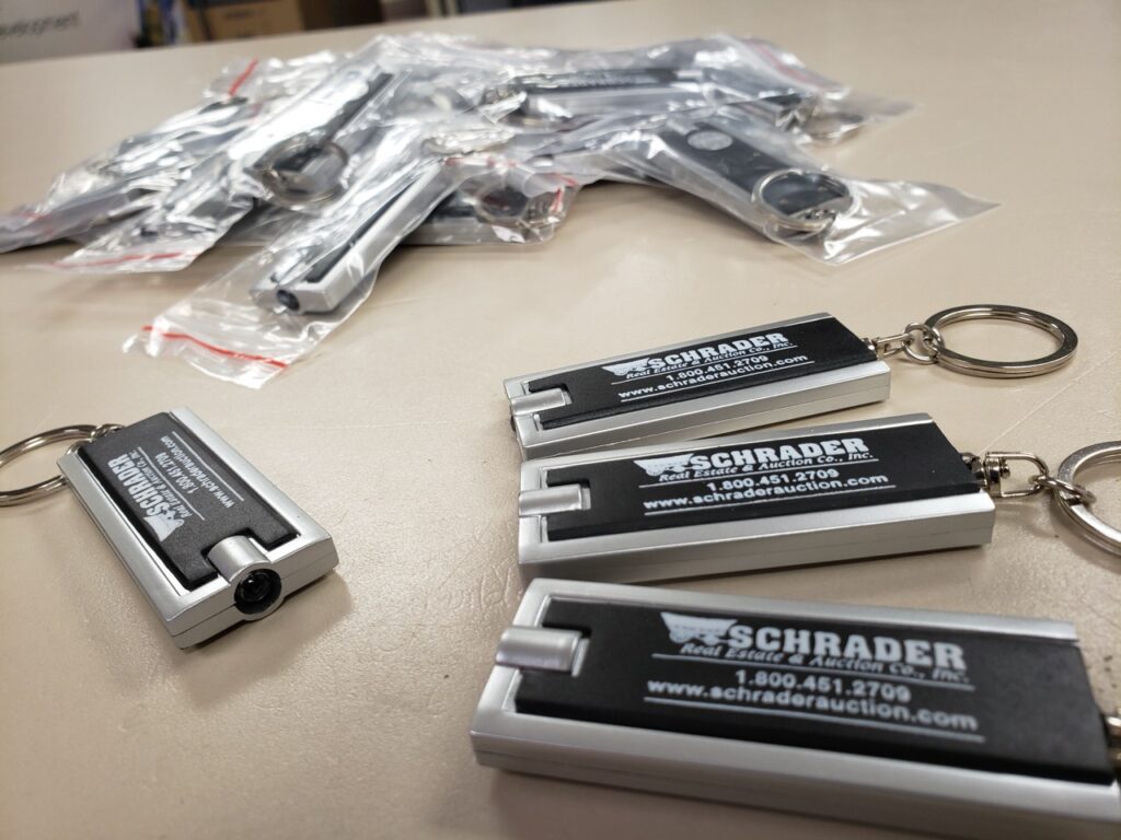 Custom LED Flashlight Keychains