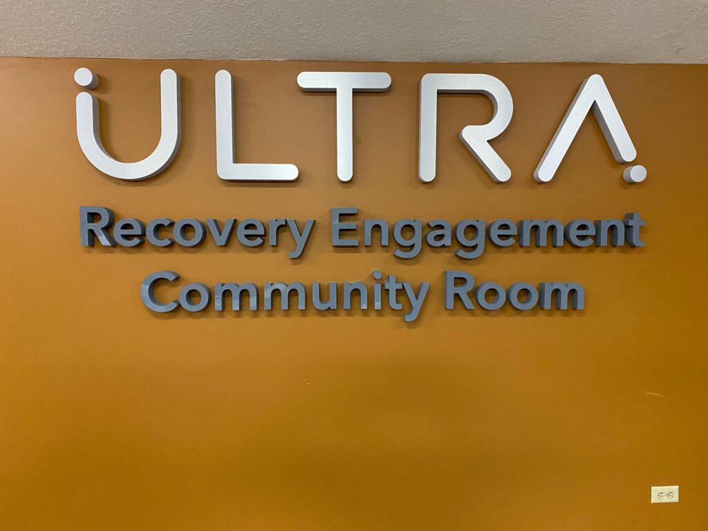 Raised Letter Foyer Sign