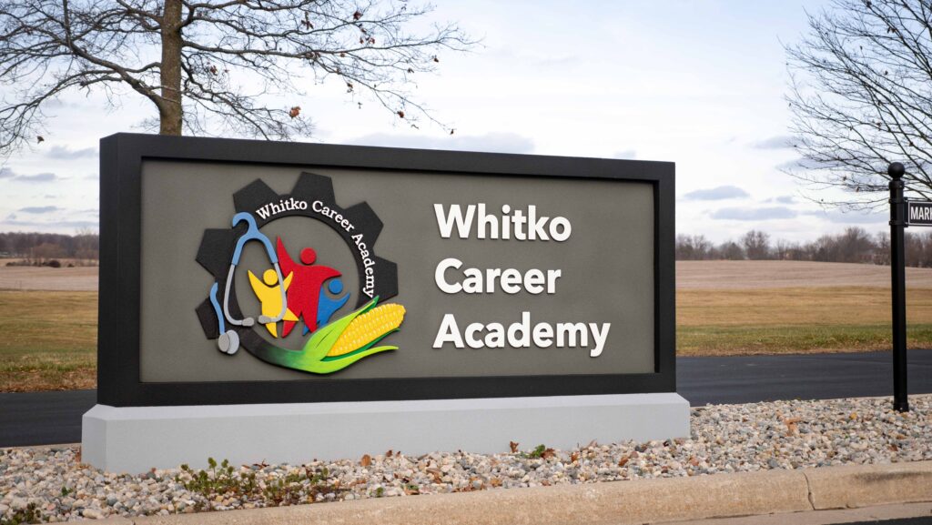 Dimensional Monument Sign